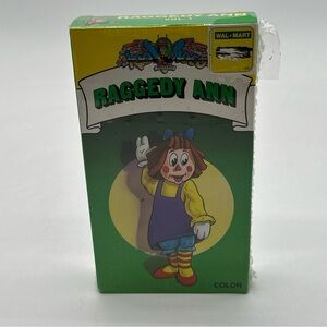 Vintage Raggedy Ann Volume 1 Classic Cartoons VHS Video 1989 ‎  Kid Video new